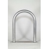 18" (H) x 13" (W) Aluminum Handrail w/Flate Base Plate