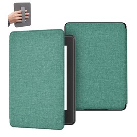 T TAKONE Handheld Case for 7 Inch Kindle Paperwhite (12th Gen 2024) and Kindle Colorsoft Signature Edition 2024 - Case with Auto Sleep/Wake Function, Perfect for Daily Use and Travel (Green)