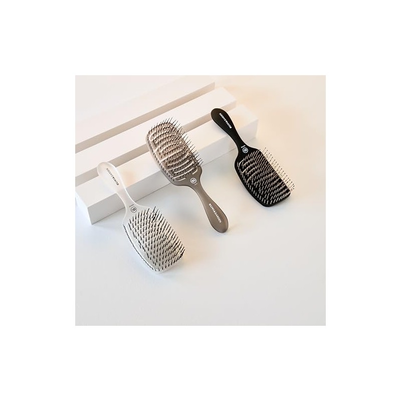 Olivia Garden - Essential Care Flex Fine Hair Bristles Ice