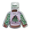4 inch Ugly Sweater Cookie Cutter with Mini Christmas Tree