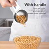 7Pcs Measuring Cups Set Stainless Steel Stackable Multifunctional Metal Nesting