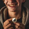 Silver & Gold 1-10 Years Alcoholics Anonymous Medallion AA Coin