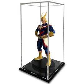 THE DISPLAY BOX CO | Caja de Acrílico Exhibición Vitrina Transparente Display de Acrilico Exhibidor para Colecciones de Figuras de Acción C0 (10x10x20cm)