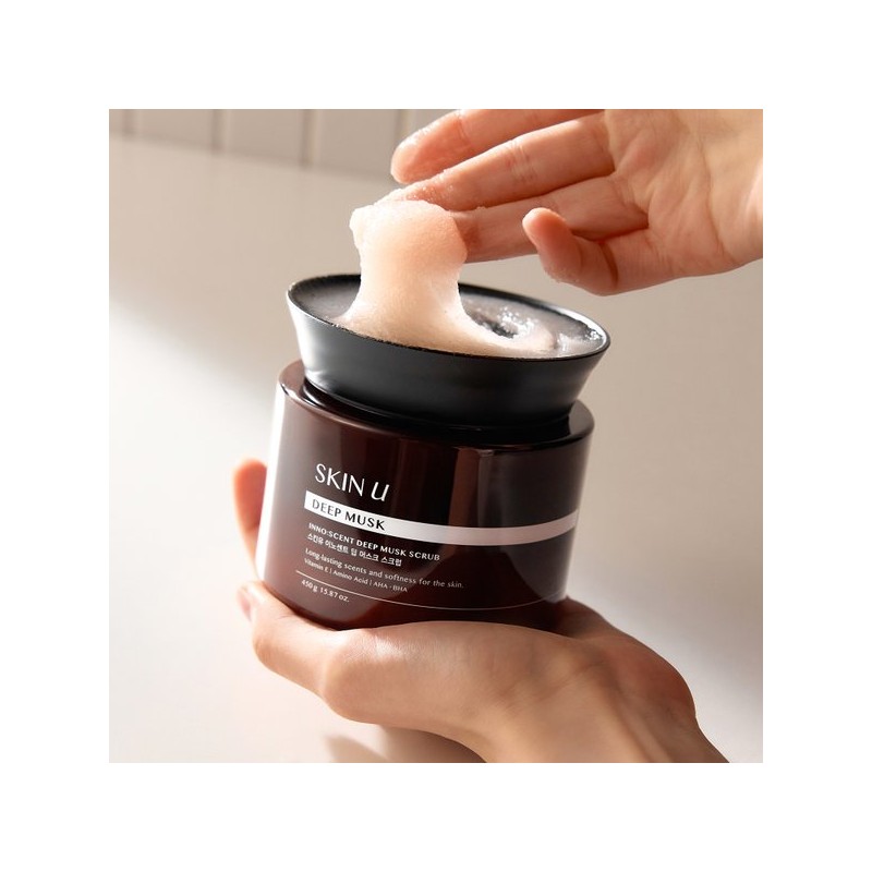 SkinU Innocent Deep Musk Scrub 450g / 스킨유 이노센트 딥