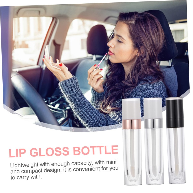 Healeved 5ml Lip Gloss Containers 9pcs Refillable Lip Gloss Tubes