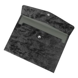 PU Leather Envelope Folder Expanding File Organizer A4 Document Holder Letter Sized Briefcase Portfolio with Magnetic Closure