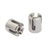316 Marine Grade Stainless Stee Cross Wire Rope Clips 1/8"