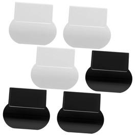 BUTIFULSIC 6pcs Toilet Lid Lifter Anti-Touching Toilet Seat Handle Toilet Bowl Seat Cover Flashlight Clamshell