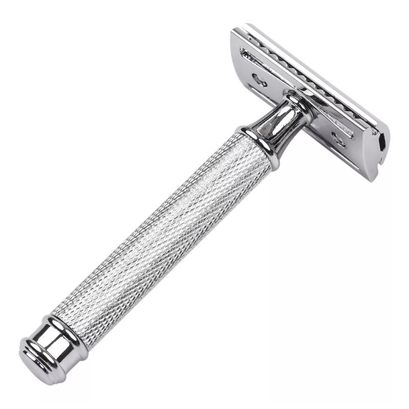 Generic Maquinilla De Afeitar Tradicional De Acero Inoxidable Con Bo