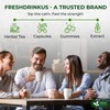 FreshDrinkUS, Premium Wormwood Tea - 75 Tea Bags - Handcrafted