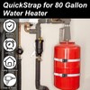 Zonon 2 Set Seismic Water Heater Strap Kit Adjustable 90''