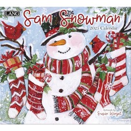 LANG Sam Snowman 2025 Wall Calendar (25991001939)