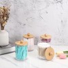 MUSCUC - Dispensador de Algodón,Dispensador de Contenedores de Baño,4 Pcs