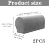 ZPLASK 2PCS Sofa Arm Covers, Sofa Arm Protector Covers, Allow