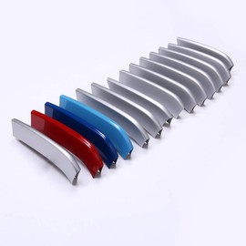 14pcs/set ABS Matte Front Grill Sequins Frame Cover Trim For X5 X6 F16 F15 2014-2018