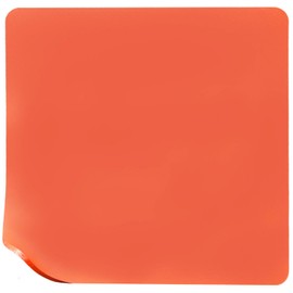 Heat Press Silicone Mat, 11.5 x 11.5 Inches, Heat Resistant Non-Slip Pad for HTV Vinyl Transfer, Orange
