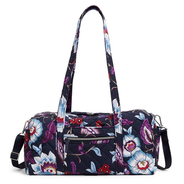 Vera Bradley Women's Performance Twill Small Travel Duffle, Mayfair in