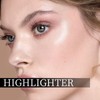 KYDA Highlighter Makeup Palette, Shimmer Highlighter Powder Makeup Palette, Diamond