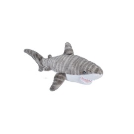 Wild Republic Cuddlekins Eco Mini Tiger Shark, Stuffed Animal, 8 Inches, Plush Toy, Fill is Spun Recycled Water Bottles, Eco Friendly