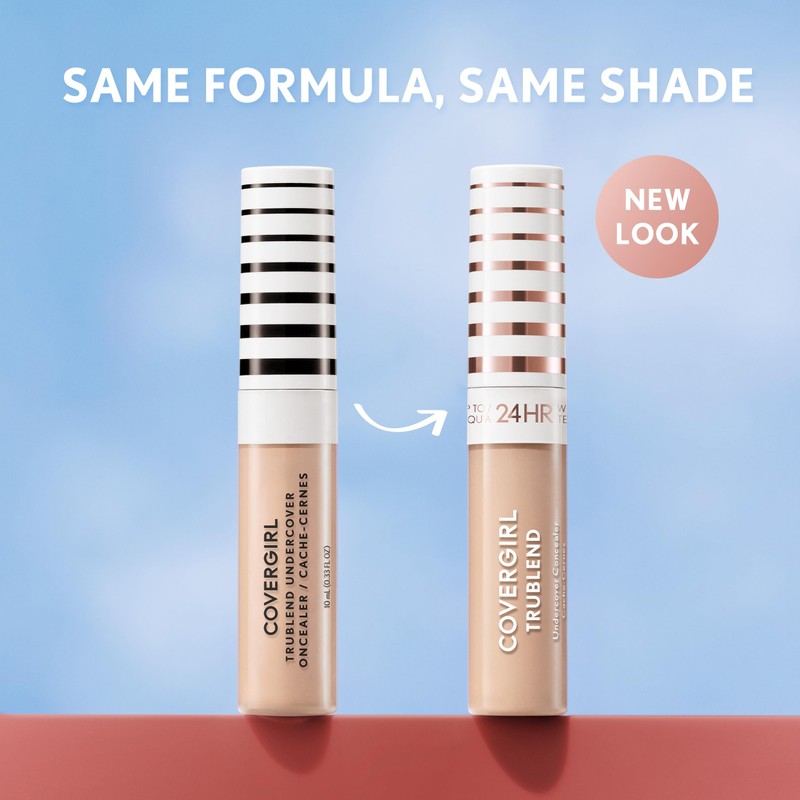 COVERGIRL TruBlend Undercover Concealer, Buildable, Full Coverage, 24-Hour Wear, Matte