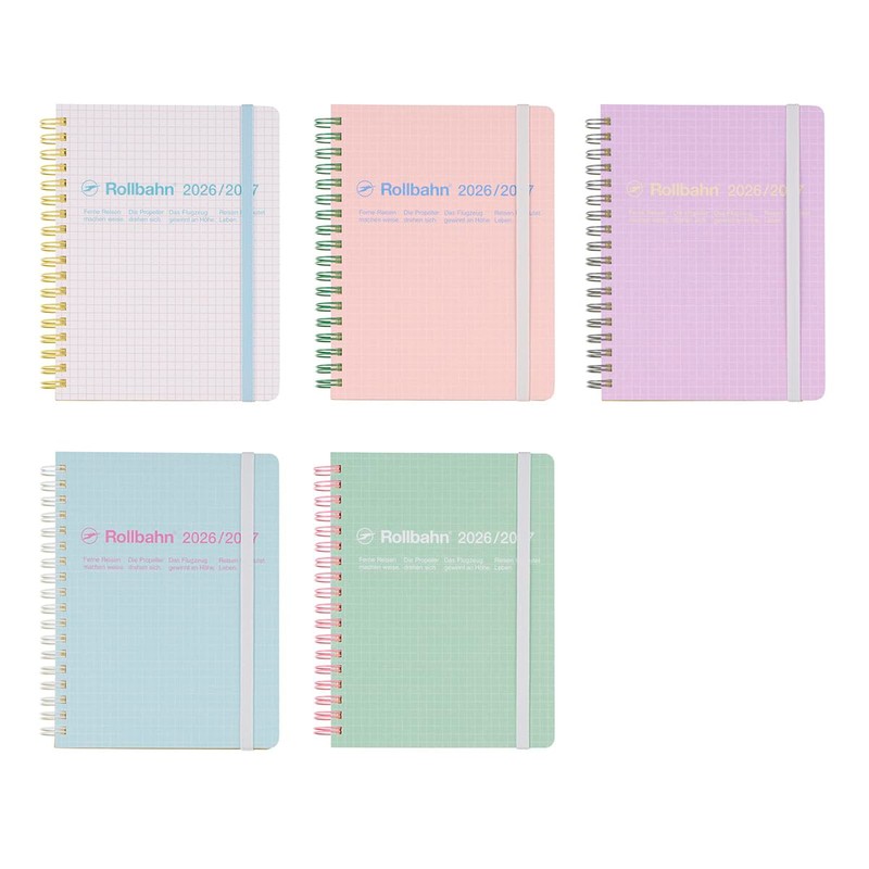 [Delphonics Notebook 2026-2027 Version/Starts March 2026] Rollbahn Diary Cola L