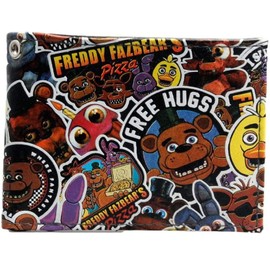 TCB Creations Freddy Horror Fazbear Themed Characters Themed Bifold Wallet