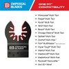 Imperial Blades IBOA133-3 One Fit 1-1/4" Extended Plunge Thick Wood