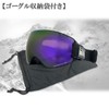 Mutant M2301PL-2 MBK/SLV Snow Goggles, Polarized Lens