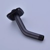 TRUSTMI 6-Inch Shower Arm with Flange, Solid Stainless Steel, Wall