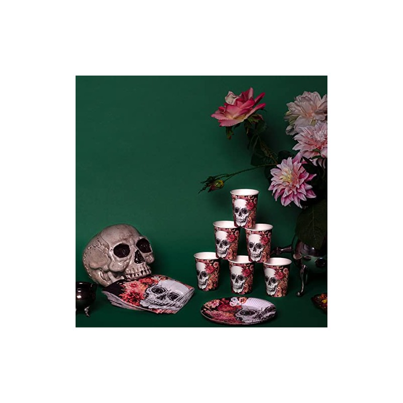 Boland 97087 Day of The Dead Party Cups - Pack
