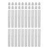 Contenedor De Brillo Labial De Plástico Transparente, 20 Uni