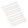 10Pcs Binding Spines Plastic Comb Spiral Coil 26 Holes 100
