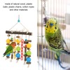 Wooden Parrot Chewing Blocks Safe Bite Resistant Large Parrot Bite