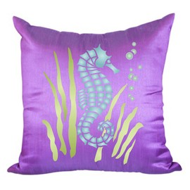 Seahorse Stencil - 19 x 21.5cm (L) - Reusable Sea Ocean Nautical Seashore Reef Wall Stencil Template