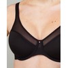 Wonderbra Womens Comfort-U® Design Full-Support Underwire Bra, Black, 36C US