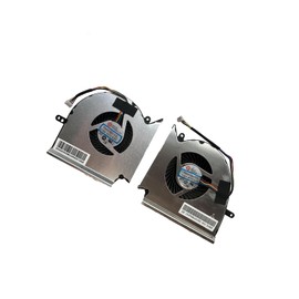 Siakoocty New CPU+GPU Cooling Fan Replacement for MSI GE75 GP75 GL75 WE75 VR MS-17E2 PABDD06015SL N414 N417 N384