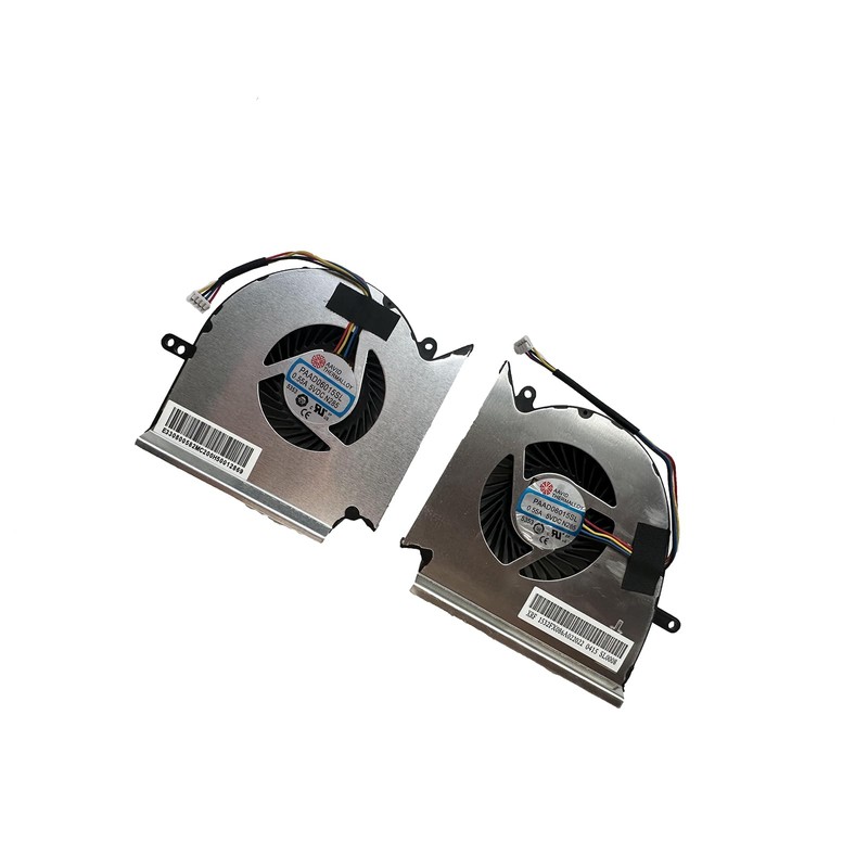Siakoocty New CPU+GPU Cooling Fan Replacement for MSI GE75 GP75