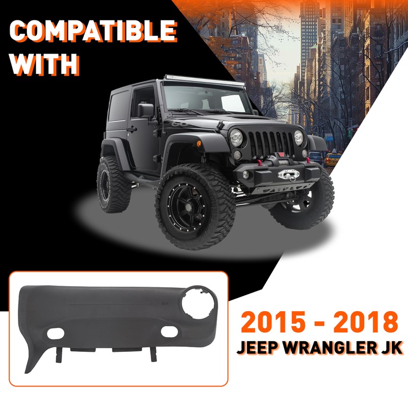 HECASA Right Dashboard Panel Cover Compatible with 2015 2016 2017
