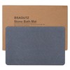 BSAOUTZ Stone Bath Mat, Natural Diatomaceous Earth Bathroom Rug, Super