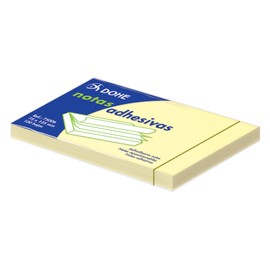 Dohe 75006 Sticky Notes 75 x 125 cm Yellow Pack of 100