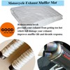 Motorcycle Ceramic Fiber Exhaust Muffler Mat, Universal Muffler Packing for