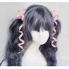 Kyu Ribon Wired Free Molded Ribbon Set Barrette Hair Clip