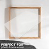 CALPALMY (2-Pack) 8 x 12” Clear Acrylic Sheet Plexiglass –
