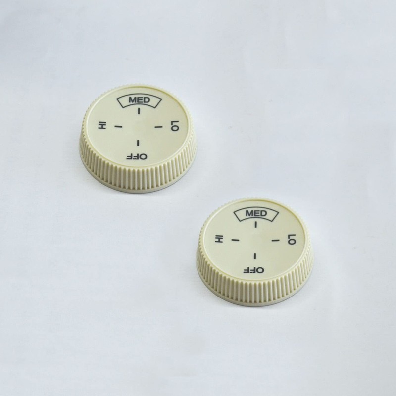 2PCS Baseboard Heater Thermostat Temperature Control Dial Knob Replacement Base