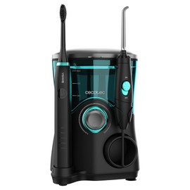 Cecotec Mundpflegezentrum Bamba ToothCare Jet Clean. 18 W, 600-ml-Irrigator, 10 Druckstufen, 7 Aufsätze und elektrische Zahnbürste mit 5 Modi