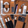 Link Luck Portfolio Organizer - 3 Ring Binder with Zipper,