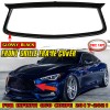 dtangor Glossy Black For Infiniti Q60 2017-2021 Front Grill Outline