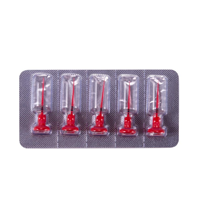 SNAWOP Easydo Sonic Activation System Needle Tips 60PCS #2504 Red