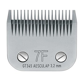 Rotschopf24 Aesculap shaving head cutting set for Moser: Max 45 + Max 50. For choice: KM2, KM5, KM10, KM Supera Pet, KM Supera Horse, Max 50+, MaxGo. Aesculap: FAV5, Durati (GT 345 SnapOn 3.2 mm #7F)