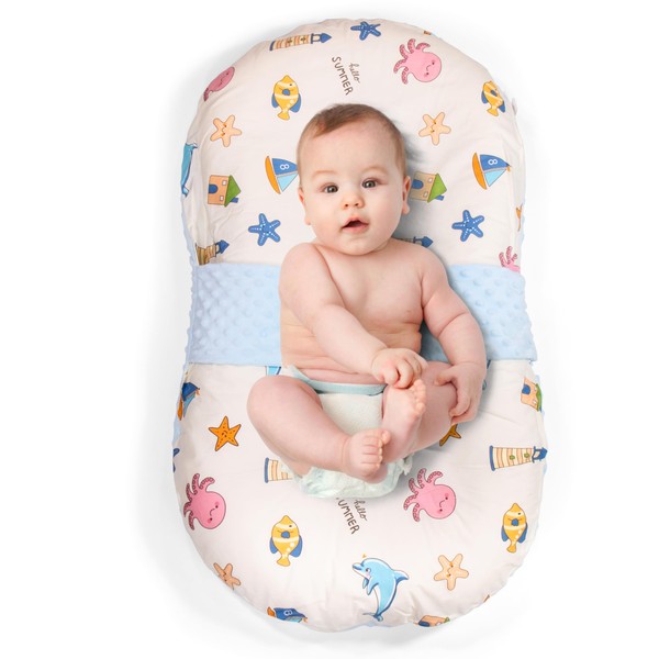 Baby Lounger for Newborns and Infants, Portable Co-Sleeping Bed with